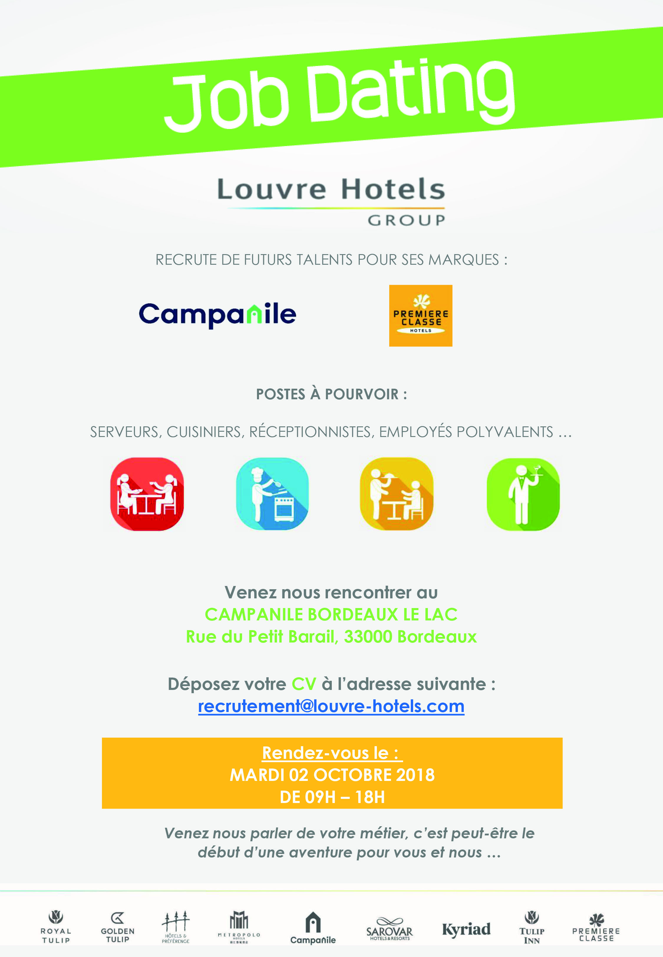 Job Dating Louvre Hotel