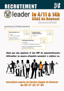 Recrutement Leader Interim