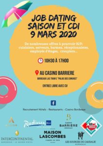 Job Dating Hôtellerie Restauration